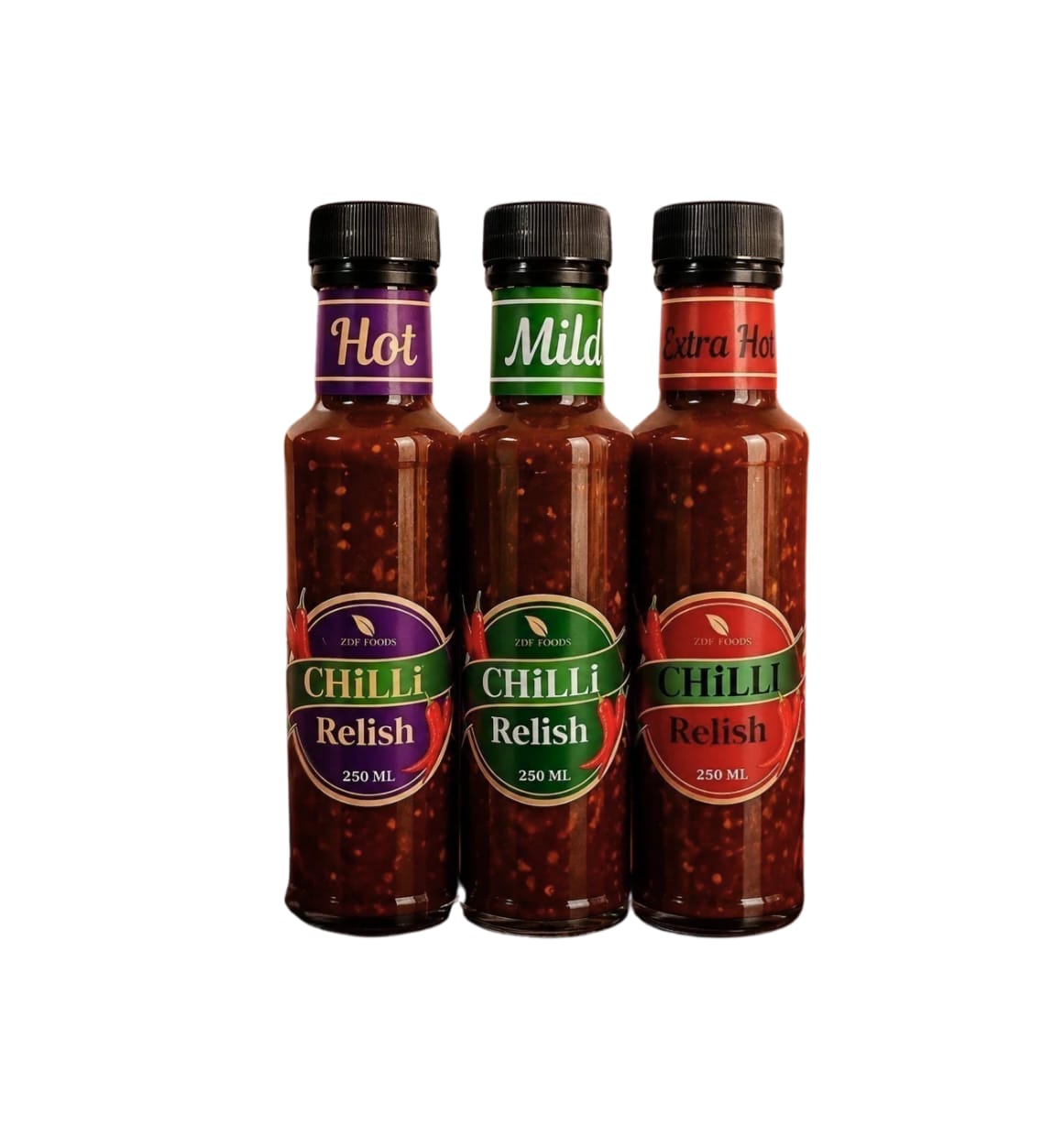 ZDF Foods chilli relish range